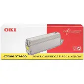 OKI 41304209 toner cartridge geel (origineel)