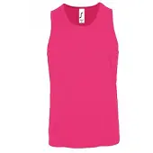 Sols Heren Sportieve Performance Tank Top (Neonroze)