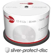 Primeon CD-R, tot 52x, 700 MB/80 min, spindel met 50 stuks