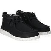 HeyDude - Wally Mid Canvas - Sneakers 46, zwart