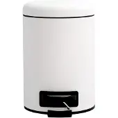 Södahl Prullenbak Toilet Bin Mono White