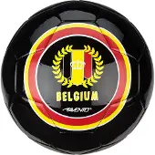Avento Voetbal Glossy World Soccer Zwart