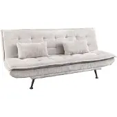 Invicta Slaapbank JAZZ 195 cm, 3-zits, chenille stof, champagnebeige - 47527