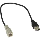 ACV 44-1300-001 tussenstuk voor kabels OEM USB USB-A Zwart