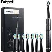 Fairywill E11 elektrische tandenborstel set met 8x borstelopzetstuk