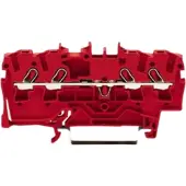 Wago 2002-1403 Doorgangsklem 5.20 mm Spanveer Rood 100 stuk(s)
