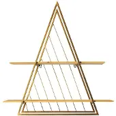 Dijk Natural Collections DKNC - Plank Luton - Metaal - 58x22x69.5cm - Goud