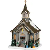Lemax Small Town Church Kersthuisje
