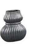 Ptmd - Vaas Halta - Zwart - 25x15x28cm