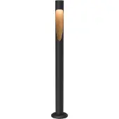 Louis Poulsen LED tuinpadverlichting - tuinlamp Flindt, zwart, Aluminium, Design, LED buitenlamp