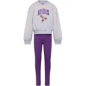 Adidas Trainingspak 'Disney Minnie Maus' geel / grijs / lila / wit