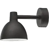 Louis Poulsen Toldbod outdoor wandlamp Ø155mm zwart - 5743145926