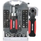 Kreator ratelschroevendraaier set KRTH20010 - 40 stuks