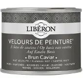 Liberon Velours De Peinture Muurverf - Mat - Brun Caviar - 0,125l