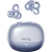 Sanag S8S Ultra Oorklem Bluetooth-koptelefoon met botgeleiding, open-achterontwerp en AI-sportfuncties