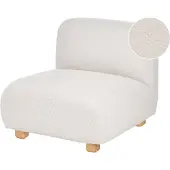 Beliani AMLI - Zitmodule - Gebroken wit - Bouclé