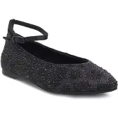 Tamaris Ballerina met riempjes grijs / zwart