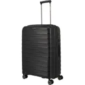 Travelite Mooby 4 wielen Trolley M 66 cm met uitbreidingsplooi zwart