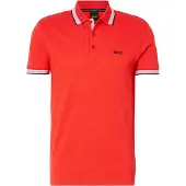 HUGO BOSS Shirt 'Paddy' rood / zwart / wit
