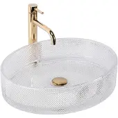 REA - Mirella - Wastafel - Transparant - 49,5X38X12,5Cm