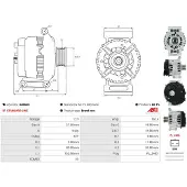 AS-PL A3683S Dynamo / Alternator