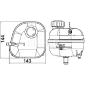 MAHLE ORIGINAL Expansievat, koelvloeistof CRT 85 001S
