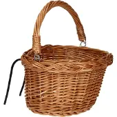 Egmont toys Rieten Fietsmandje Voor Kinderen - Kinderfiets - 26x20x13 CM