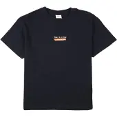 s.Oliver Shirt navy / oranje / wit