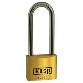 Kasp K12550L80A1 Hangslot 50 mm Gelijksluitend Goud-geel Sleutelslot