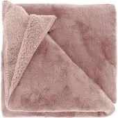 Unique living | plaid torvah 150x200cm old pink