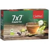 Jentschura 7x7 Kruidenthee voor een bewuste balans 100 Theefilters om te ontzuren