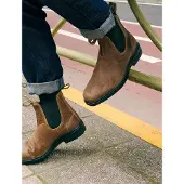 Blundstone Unisex 2581 Dress Boot Waxed Suede Tobacco-Schoenmaat 40