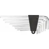 GRUPA TOPEX - Lange Inbussleutel Set - 1.5-10 mm - 9 stuks