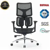 Sihoo S100 Ergonomische Bureaustoel - Dubbele Dynamische Lendensteun - Gamestoel