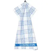 Lexington Home Theedoek Geruit Blauw / Wit - Keukenhanddoeken Katoen White - 12623010-1600-KT10