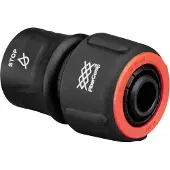 Fiskars slangpilaar, universele maat, Ø 19 mm (3/4"), FiberComp, 40 g, zwart/rood, STOP, 1054790