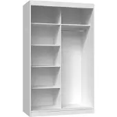 Top E Shop Kledingkast Iga 120 A/C WIT