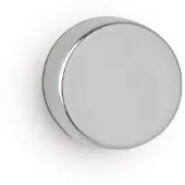 MAUL Neodymium Rond Magneten Lichtzilver 1.5 kg draagkracht 8 mm 10 Stuks