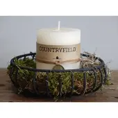 Countryfield Kandelaar krans zwart