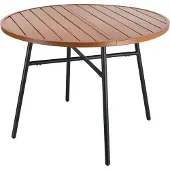 Vdd - Tuintafel - Buitentafel - Ronde tafel - Aluminium - 100 x 73,5cm
