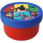 Mepal fruitbox Campus - 300 ml - Inclusief fruitvorkje - Sluit goed af - Snackdoosje - Avengers
