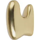 Broste Copenhagen Roberta haak 10x7 cm Brass finish