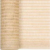 vidaXL Privacynet 195 g/m² 1x10 m HDPE beige