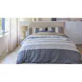 Beddinghouse Dekbedovertrek Jorren Blauw Grijs 240x200/220 cm