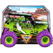 Monster Jam 1:24 Die Cast-grave Digger (6074256) Truck Paars Kinderen