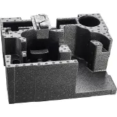 Bosch Professional 1600A002UM Inlegger voor het opbergen van gereedschap, geschikt voor GSS 230 AVE/280 AVE