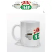 Friends Kop - Central Perk Logo Boxed - voor Geen - groen-wit-rood - Maat Standard