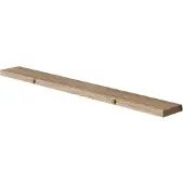 MOEBE Gallery shelf fotoplank 70 cm Eikenhout
