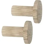Mette Ditmer Point haak lang 2-pack Eikenhout