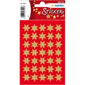 Herma Stickers ster 6-puntig, goud Ø 16 mm - 10 stuks